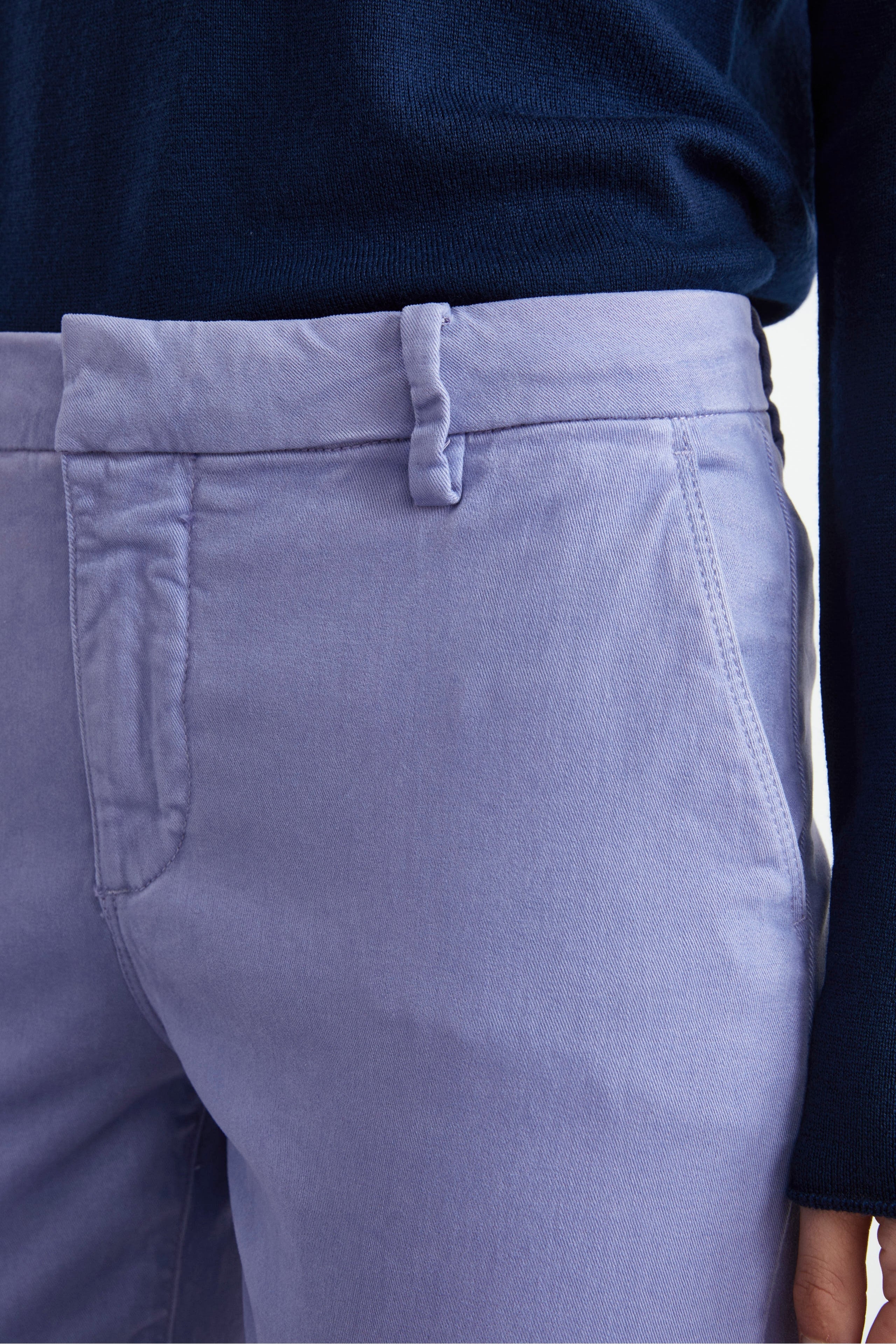 Pantalon à cinq poches - Lilas