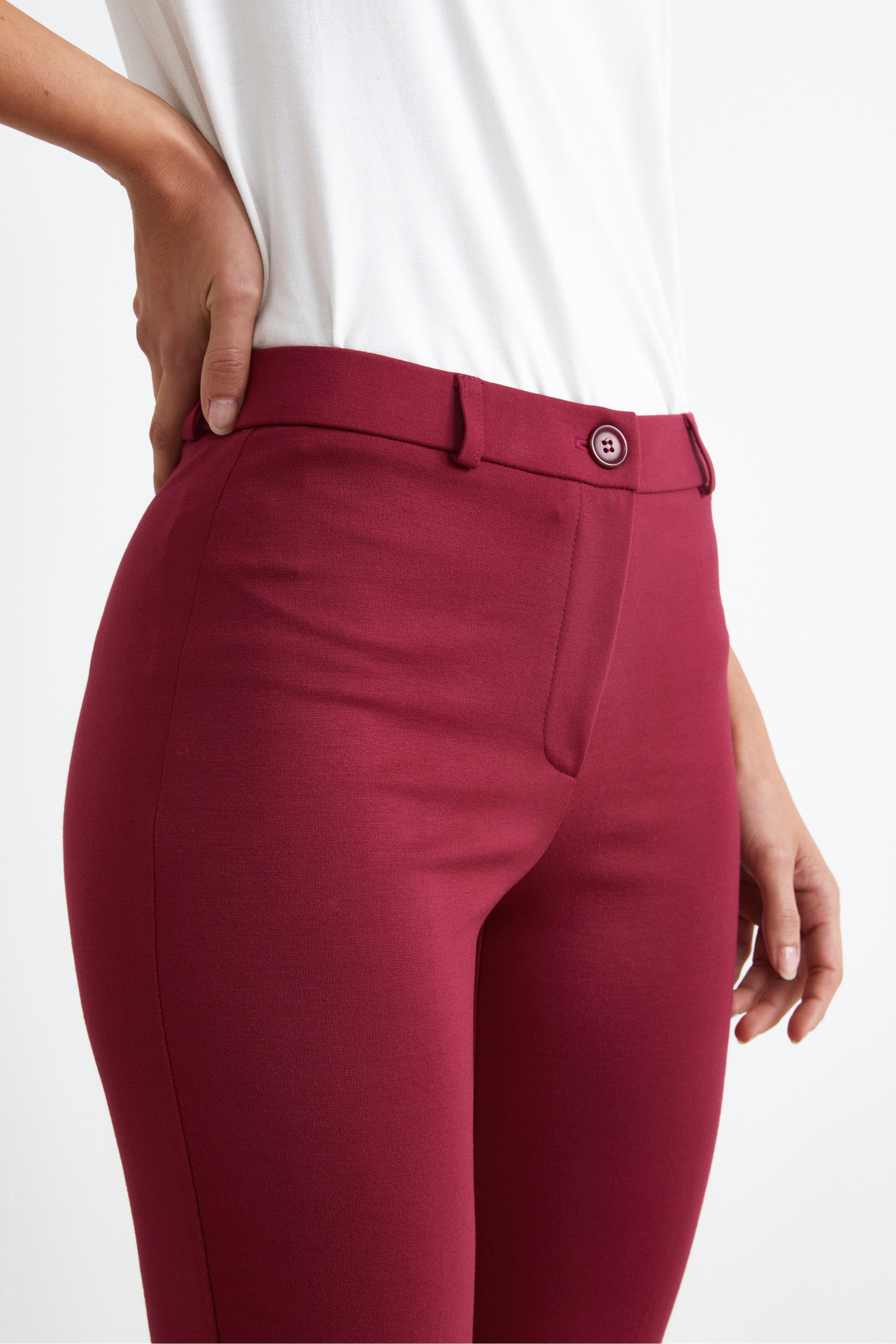 Cigarette trousers - RED