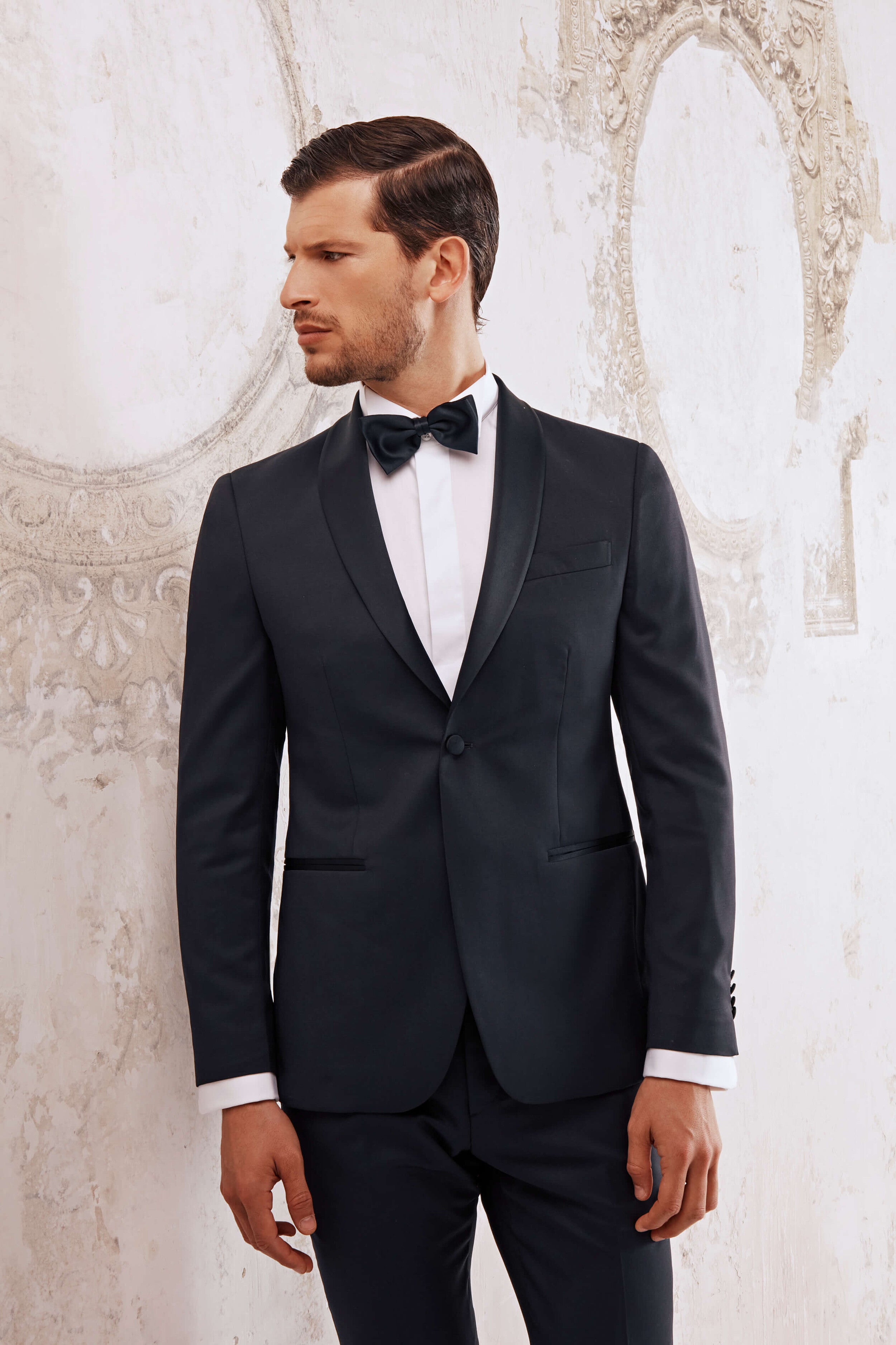 Slim blue tuxedo - BLUE