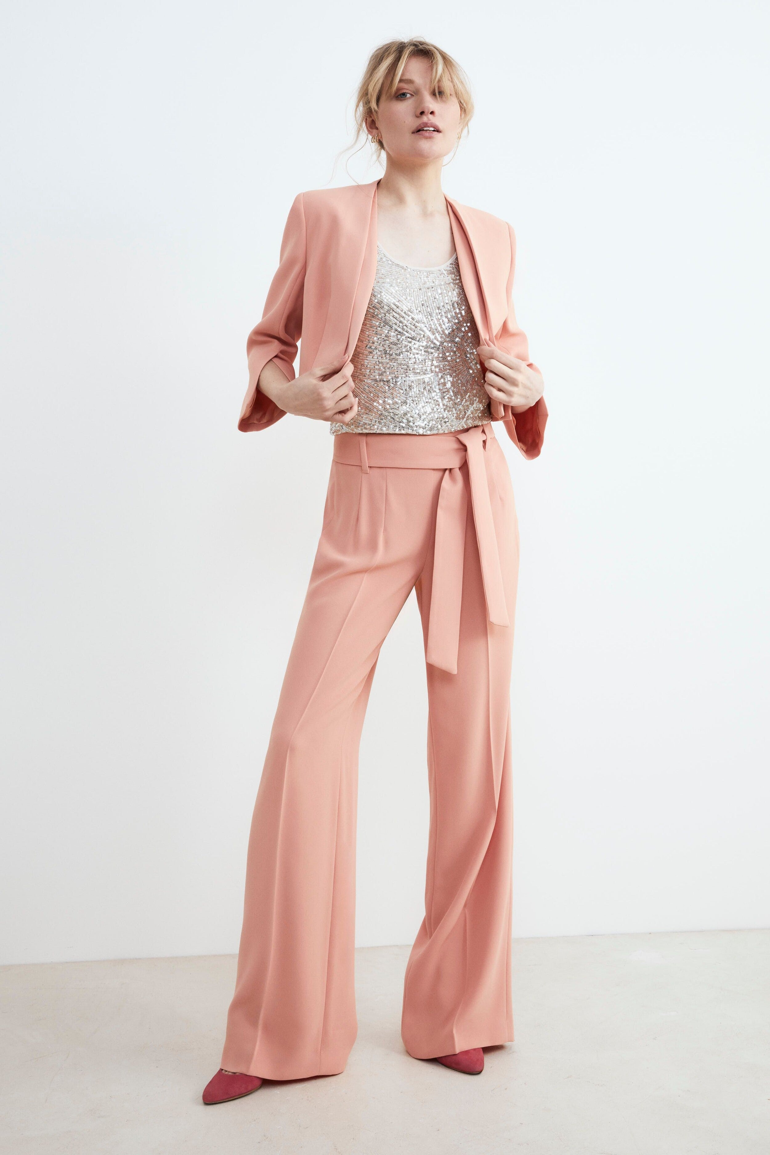 Pantalon de palais - ROSE