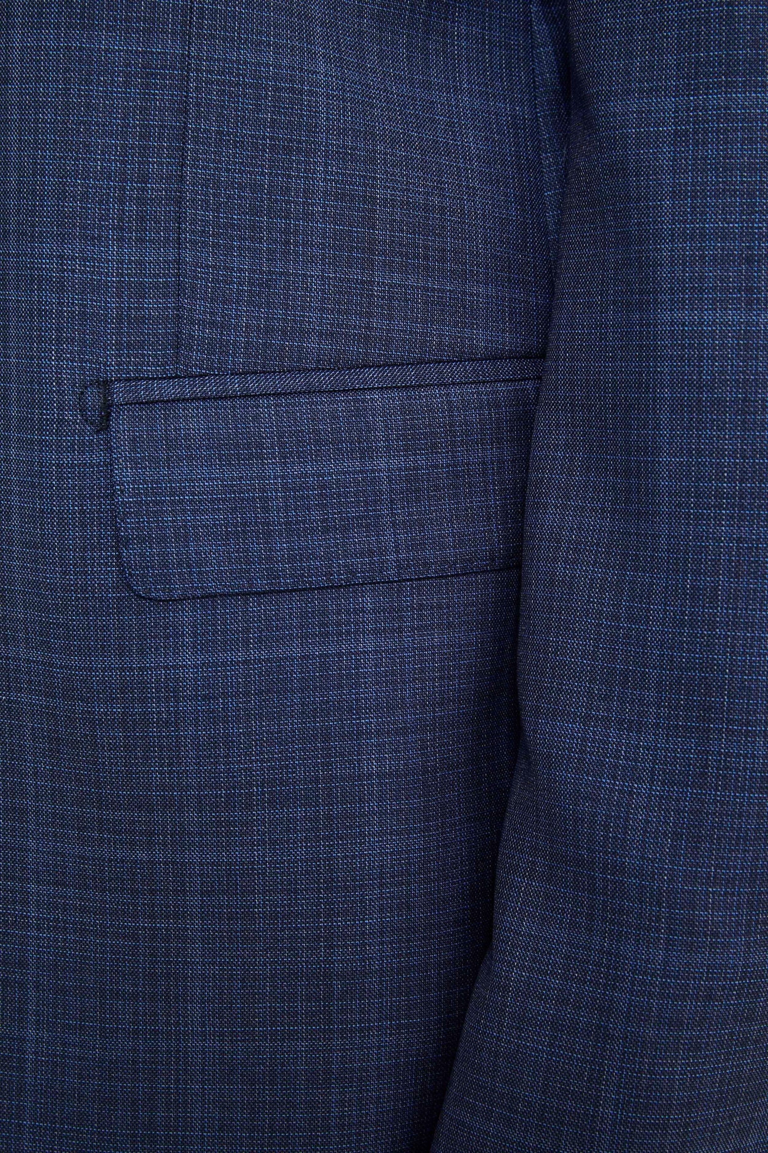 Blue Checkered Suit - Blue check