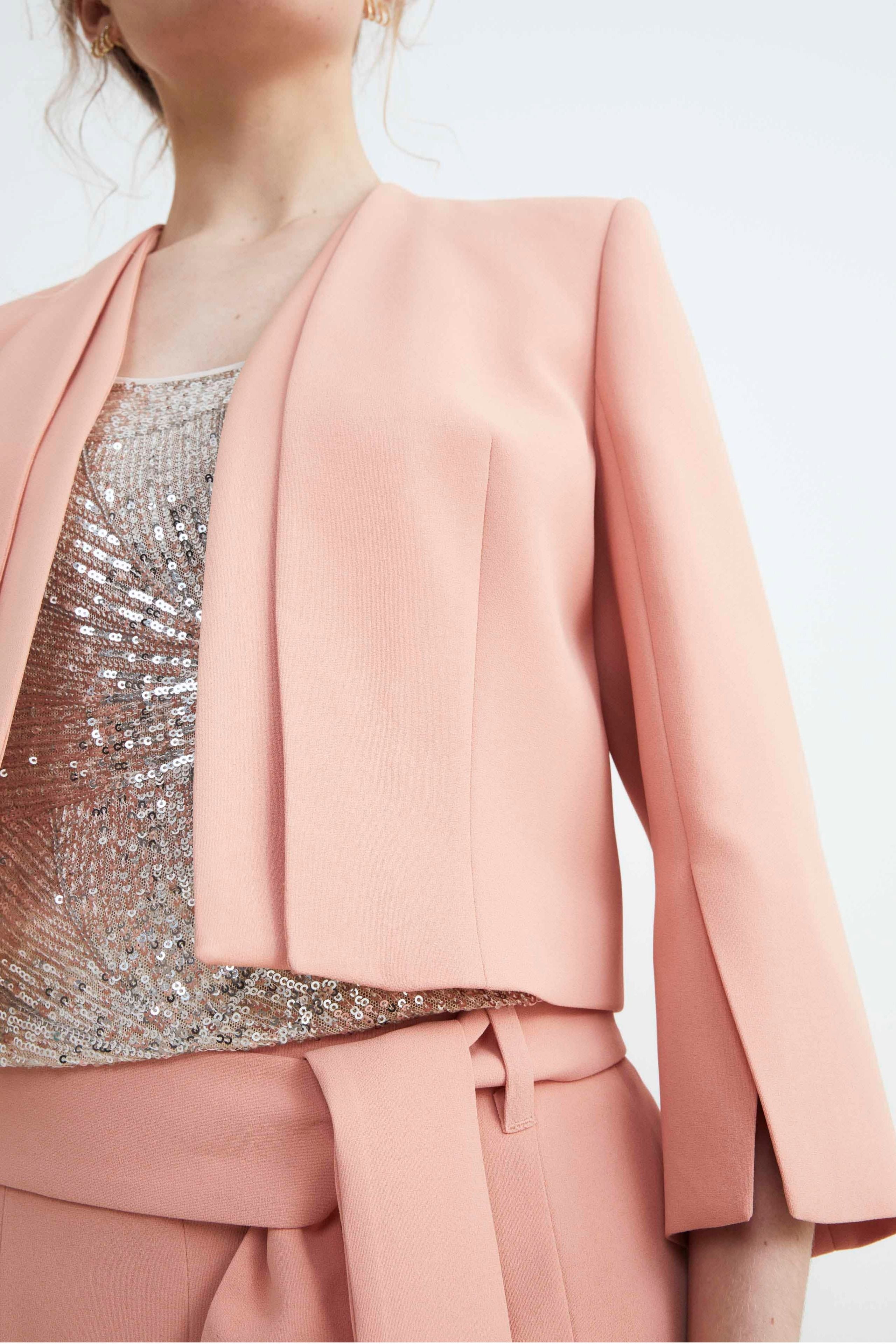 Elegant bolero - PINK