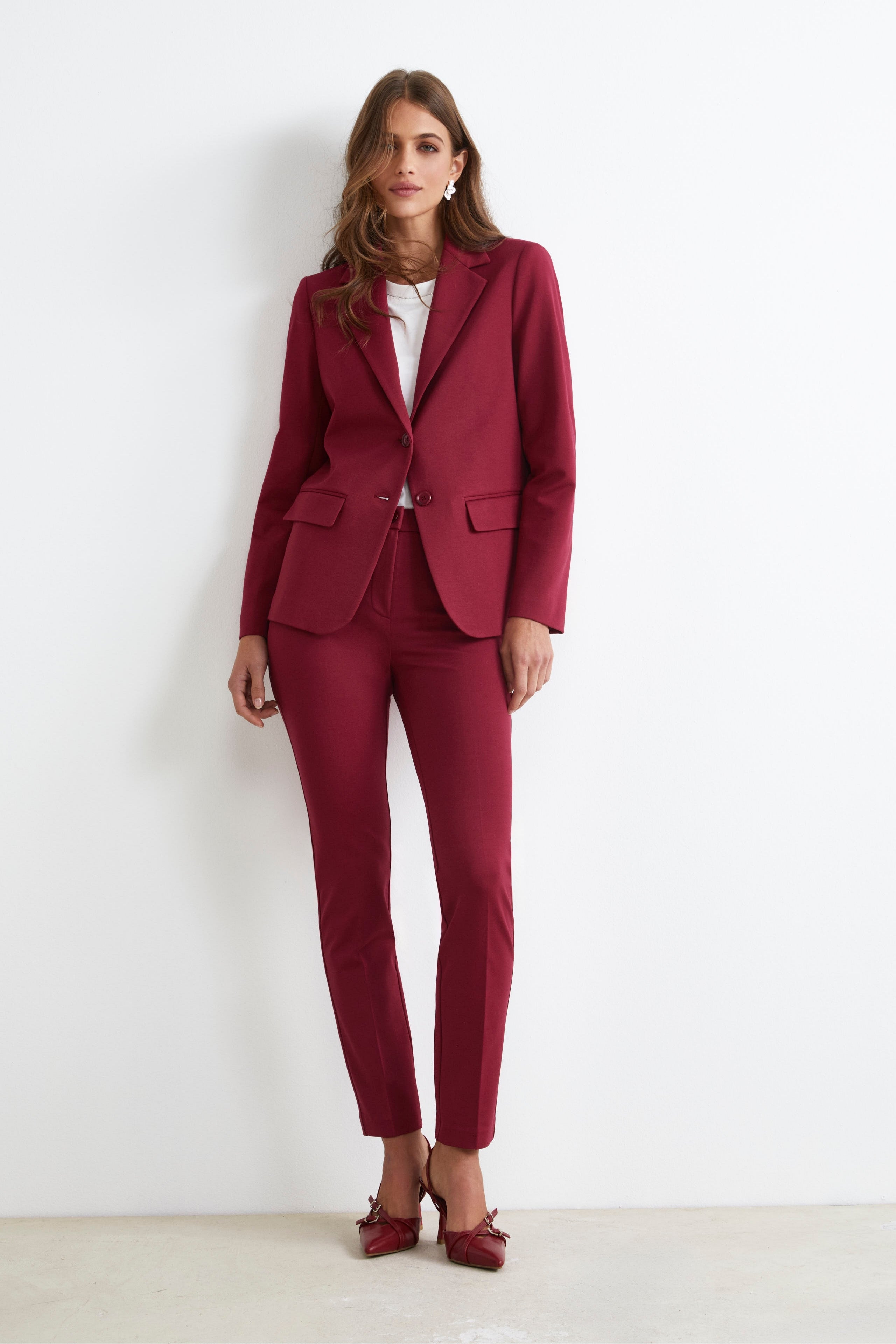 Cigarette trousers - RED