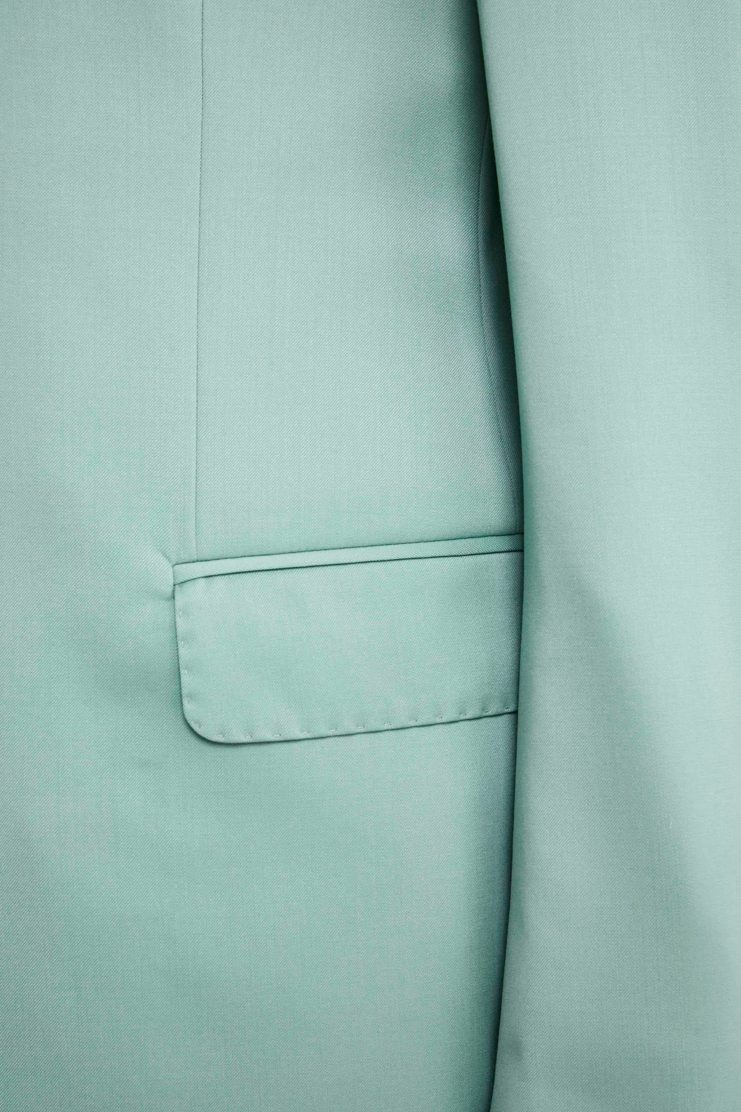 Structured Green Suit - Sage green