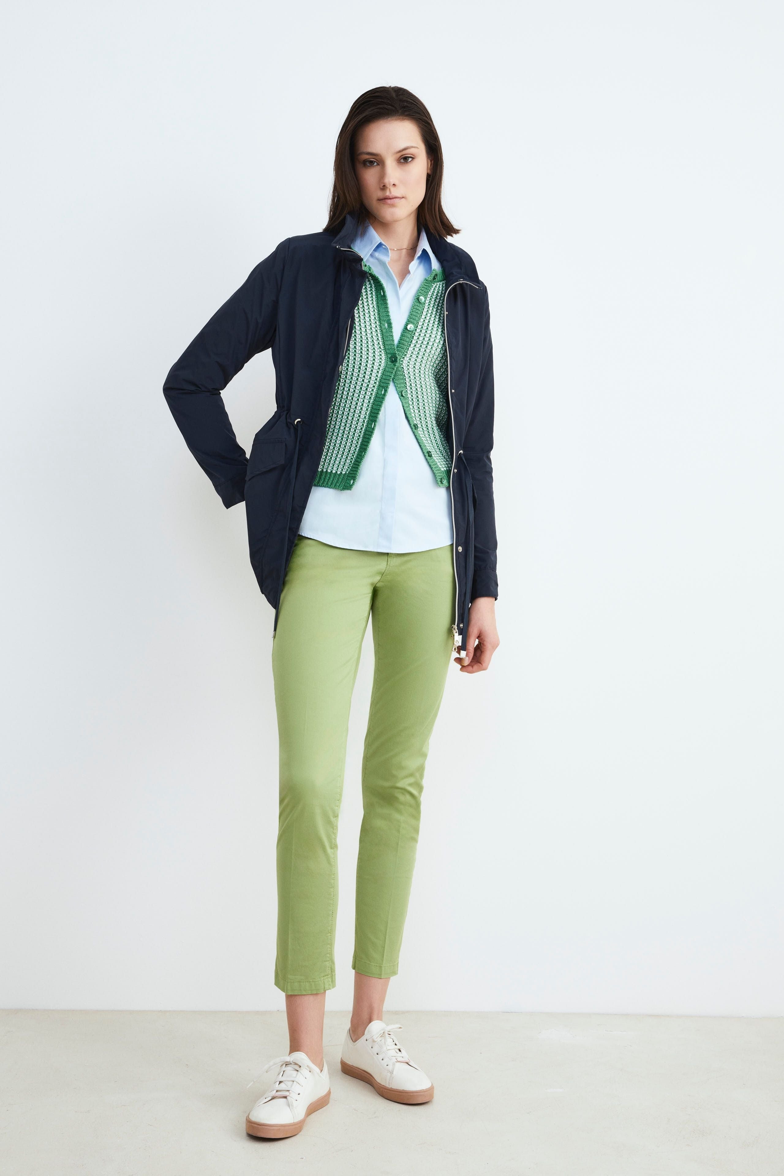 Pantalon chino - VERT NEON