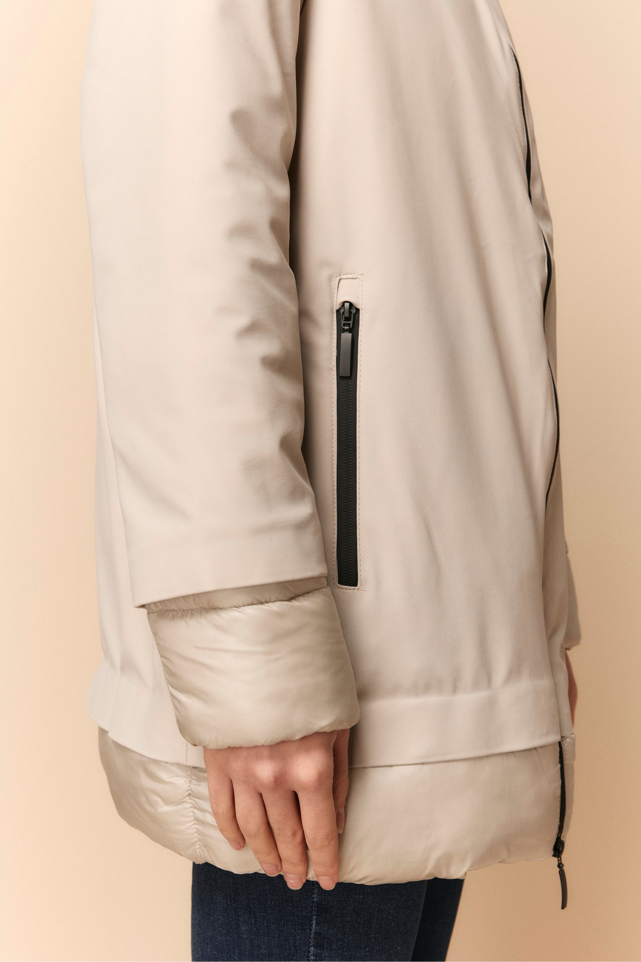 Technical Winter Jacket - PEARL