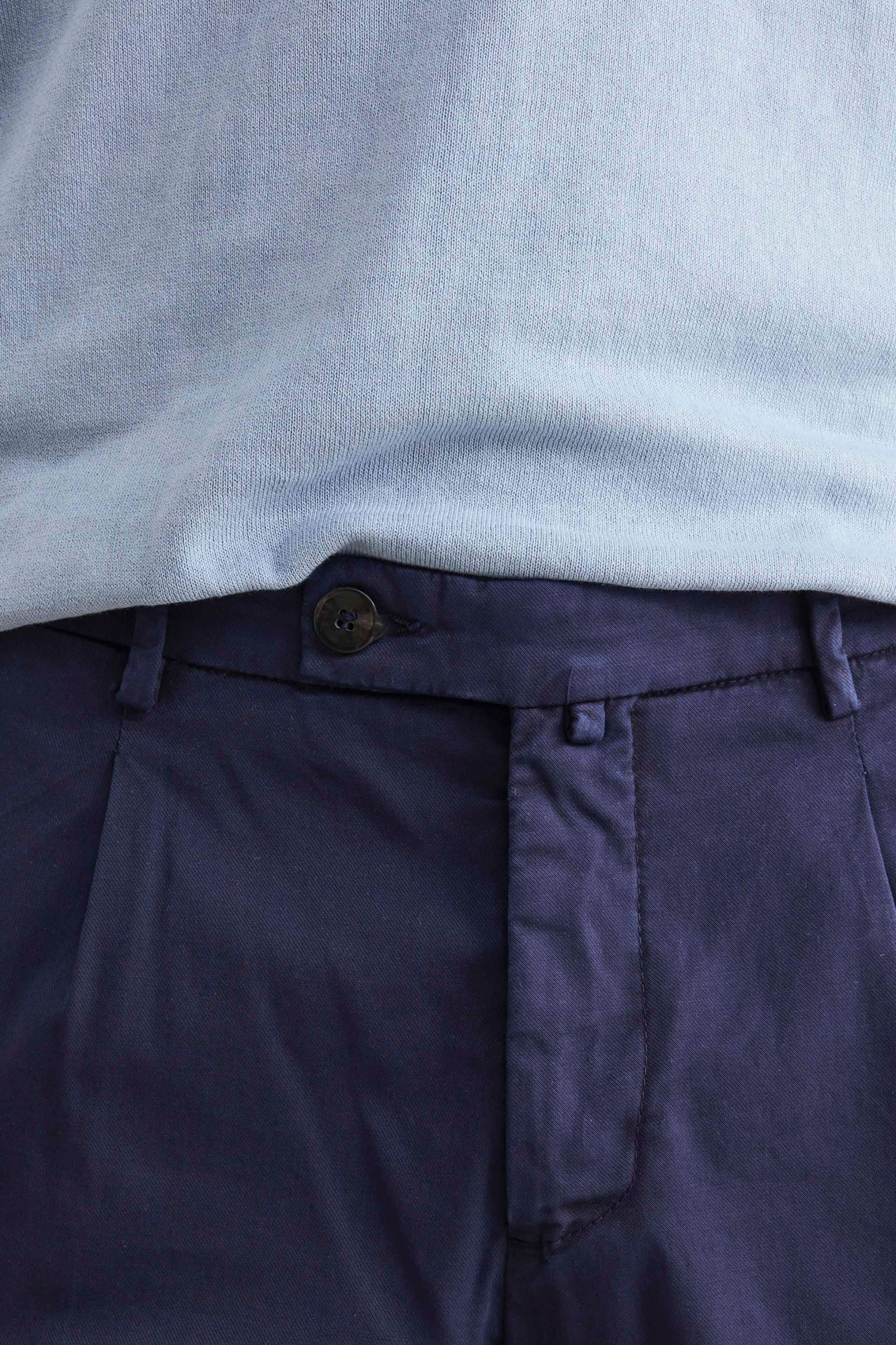 Pantalons classiques pour hommes - Bleu moyen