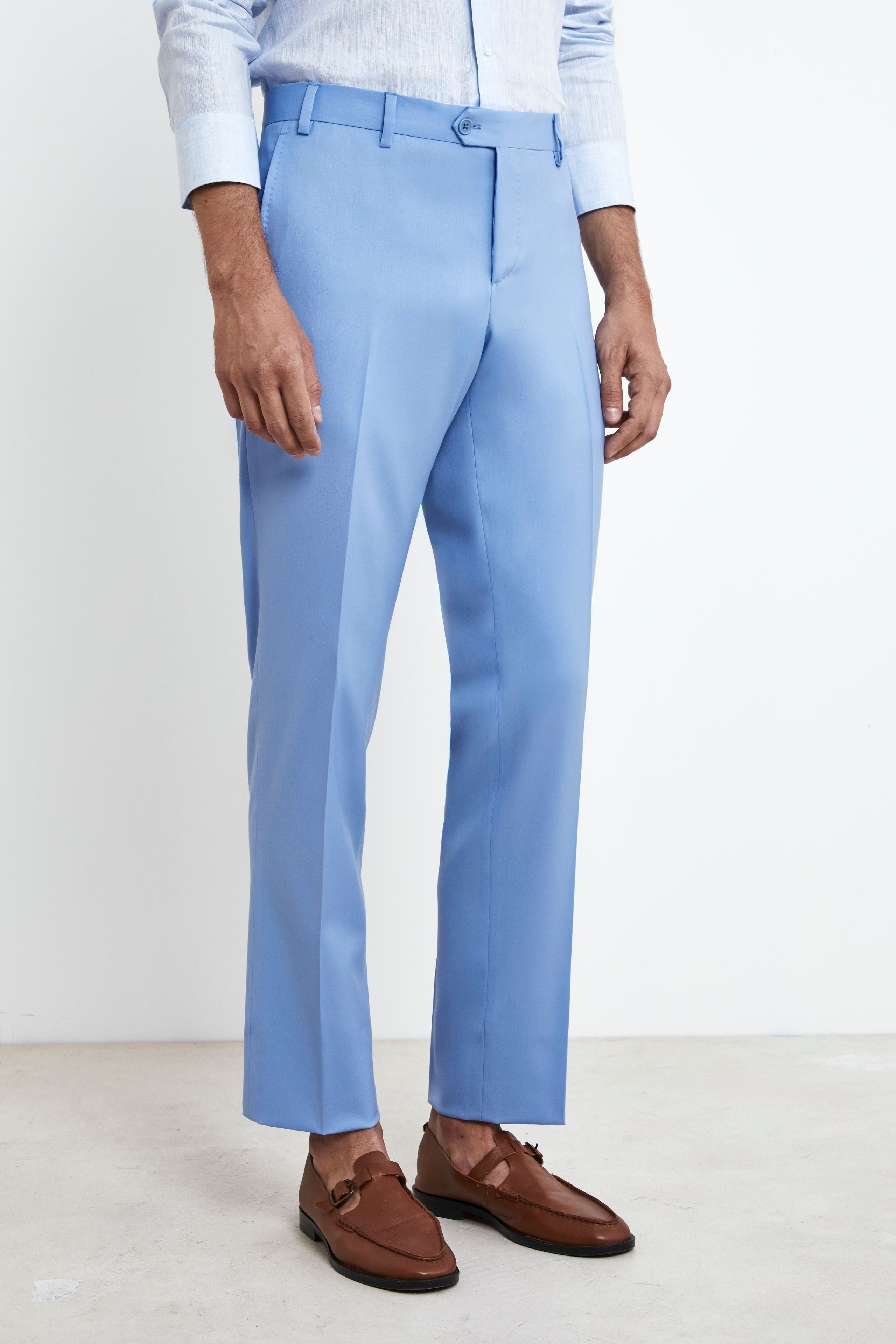 Structured Light Blue Suit - Light blue