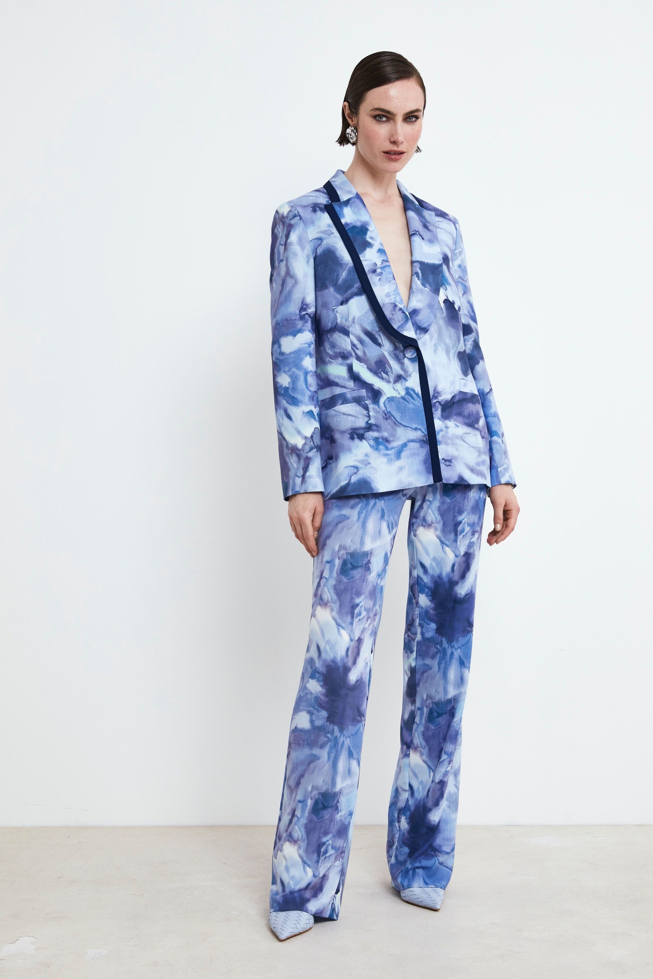 Fancy Jacket - Blue pattern