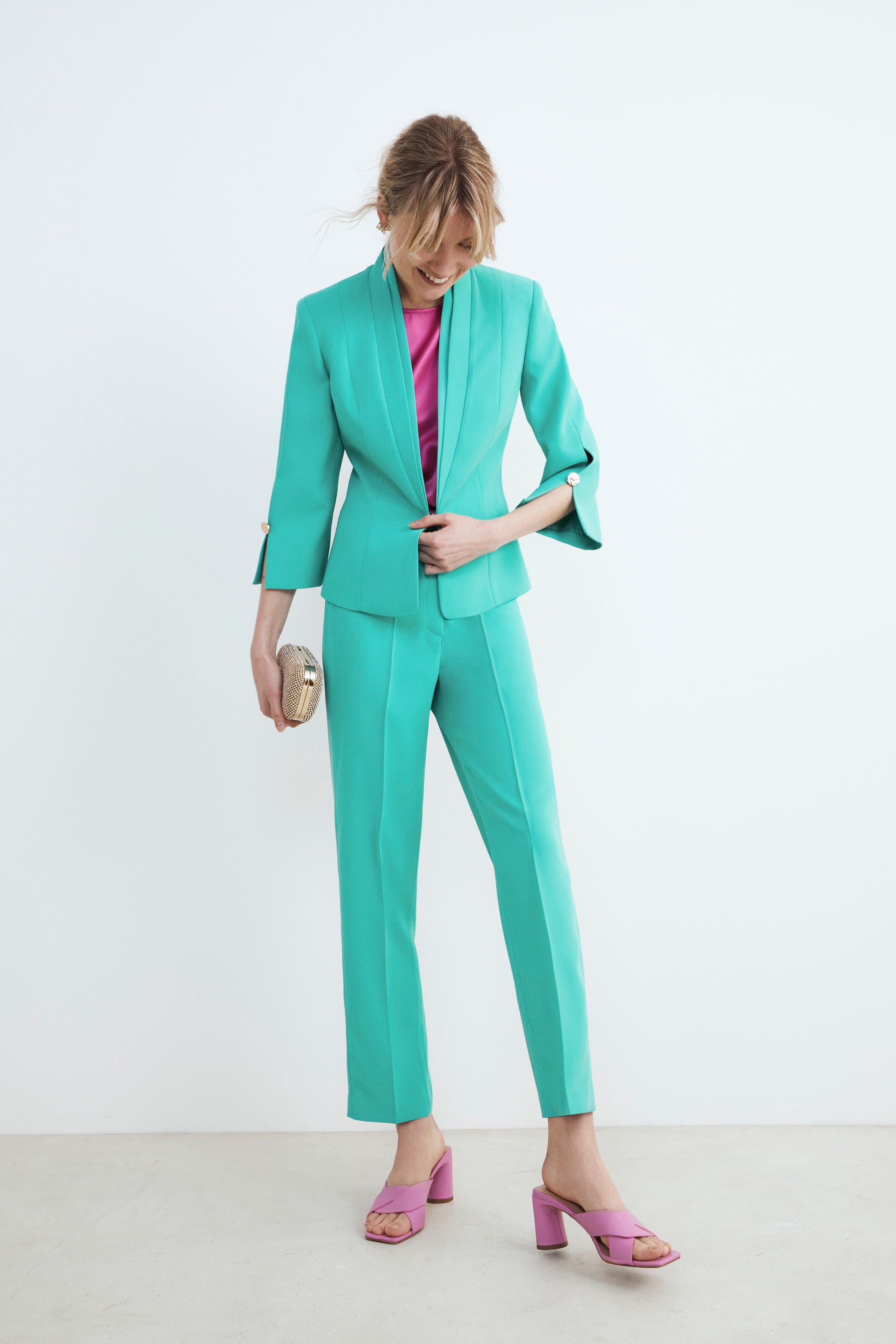 Formal jacket - EMERALD GREEN