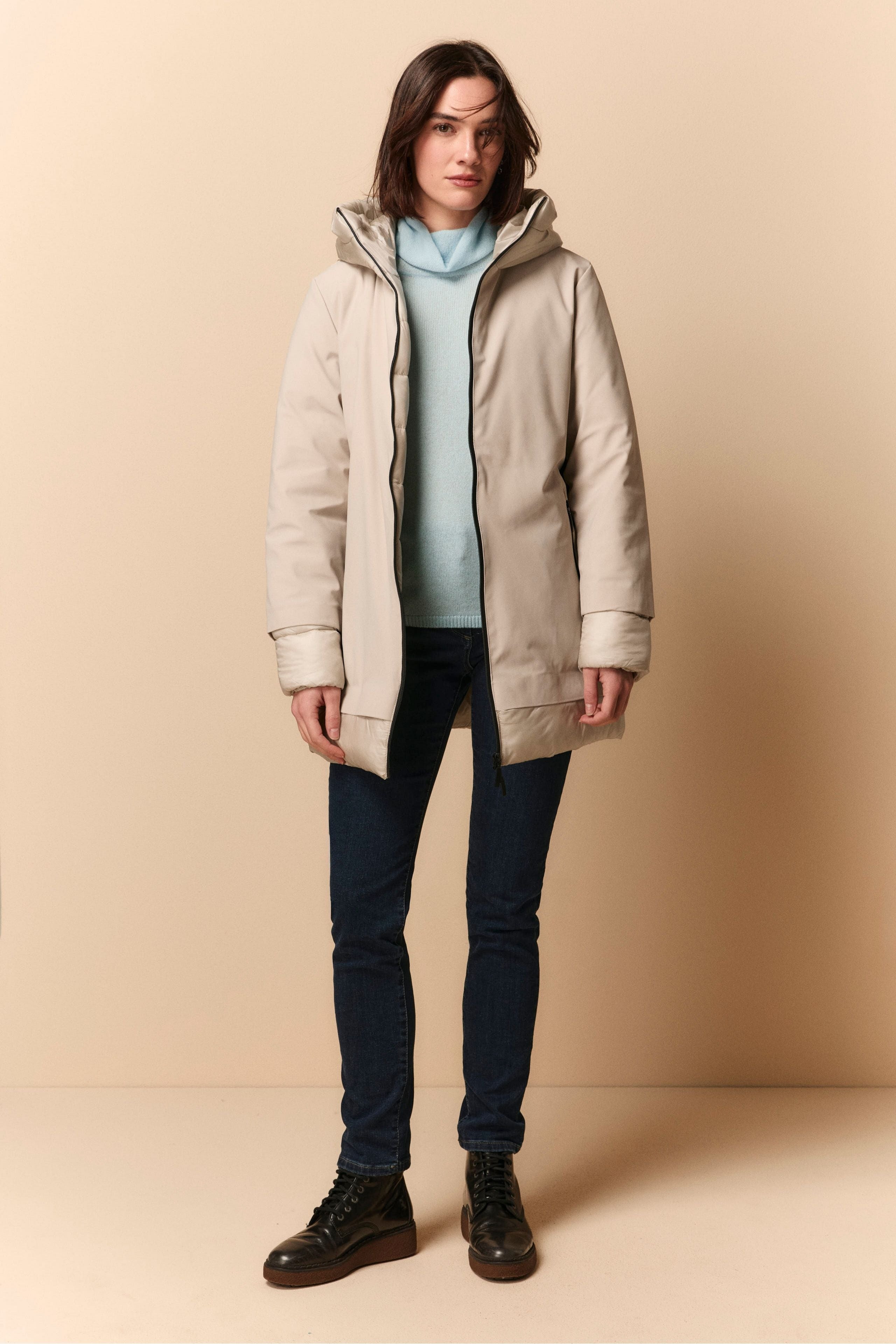 Technical Winter Jacket - PEARL