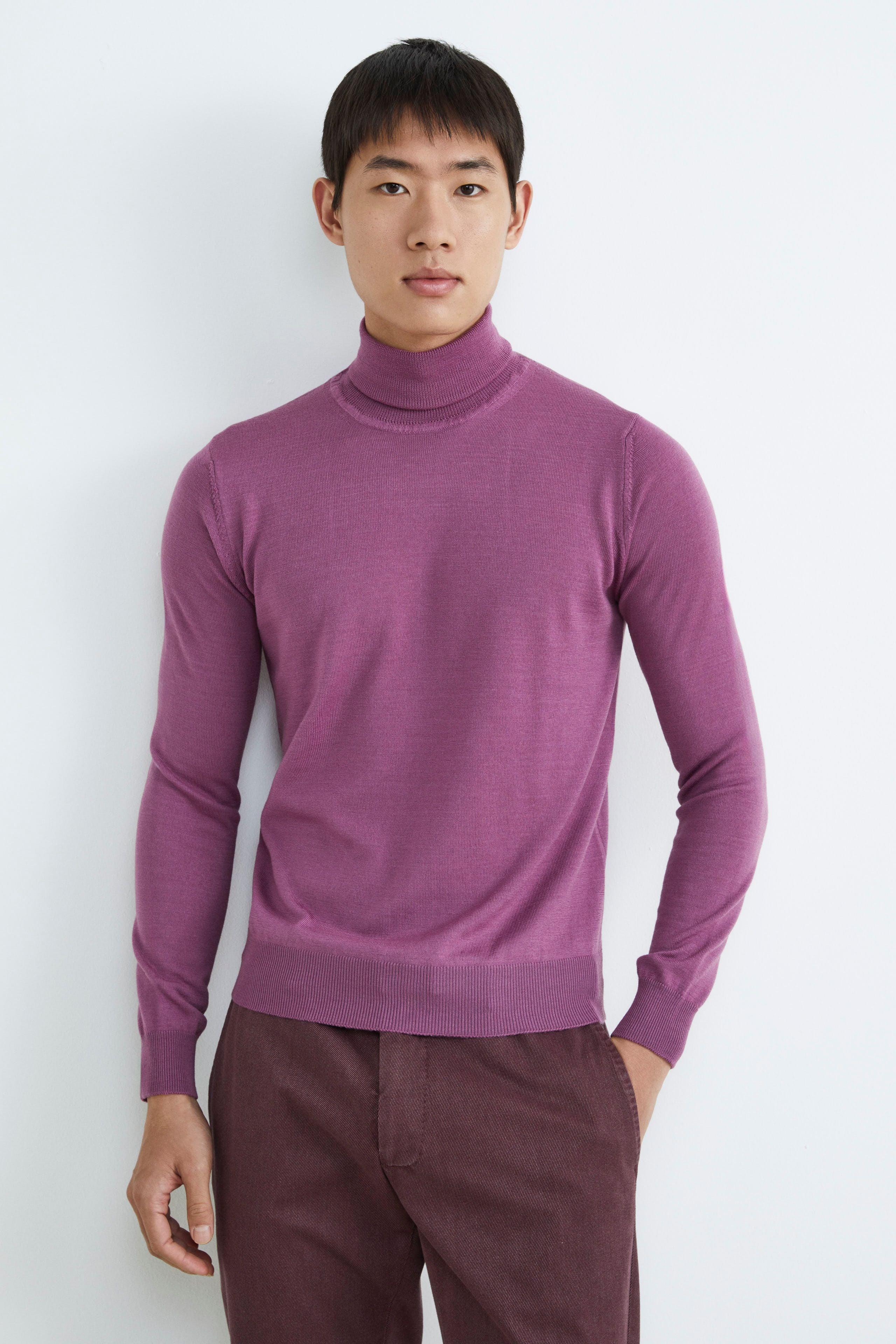 Wool turtleneck sweater - ROSA