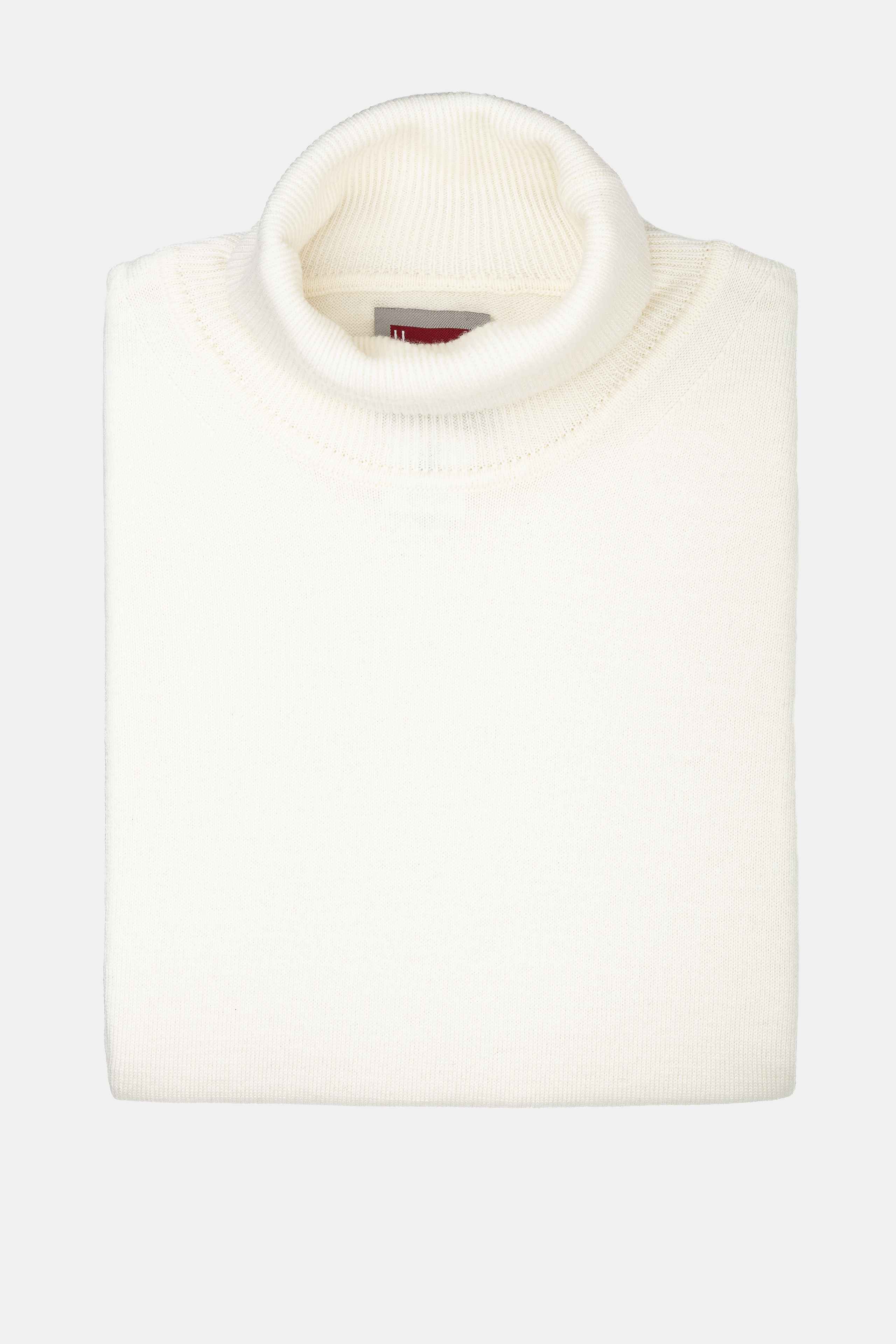 Wool turtleneck - ECRU