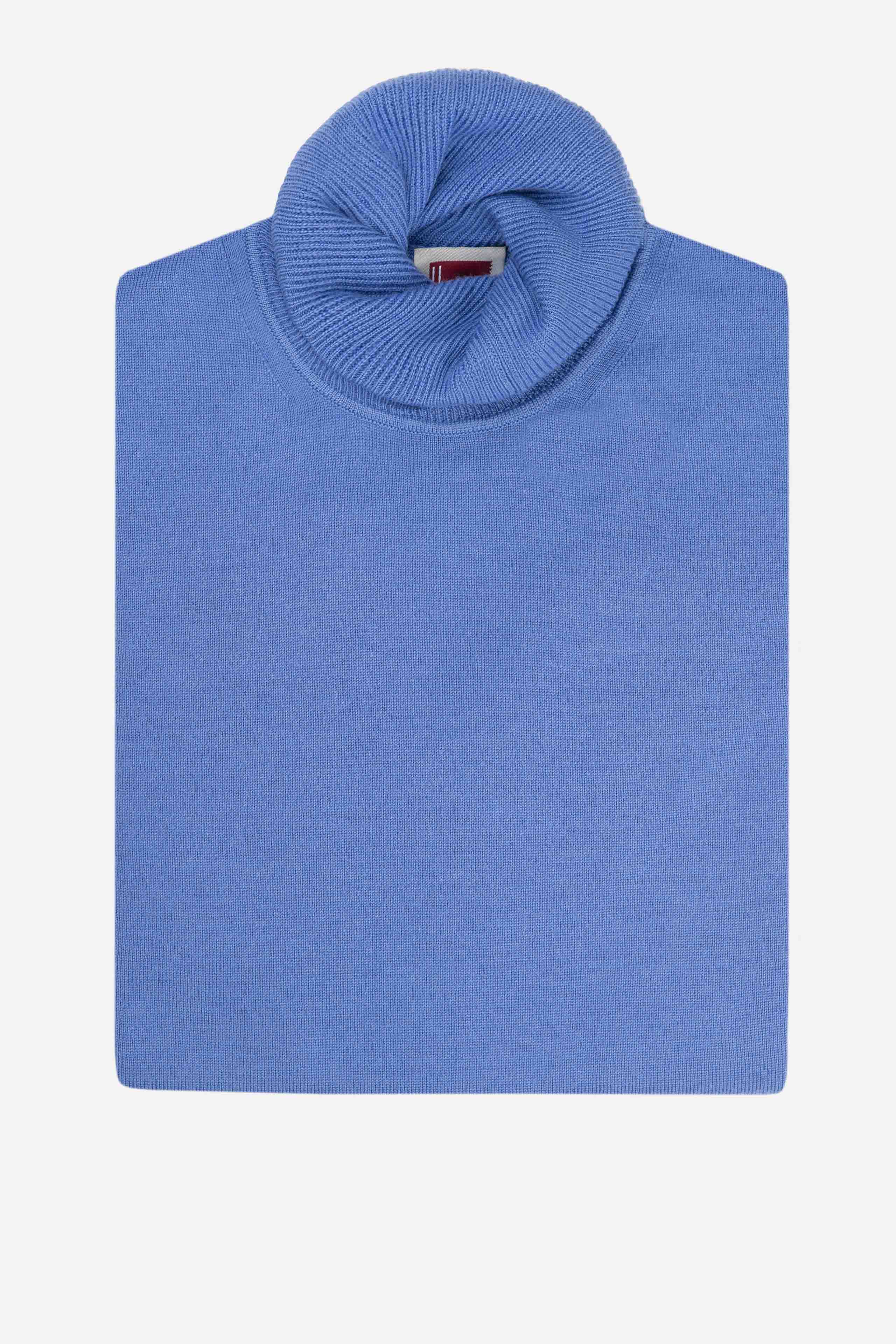 Wool turtleneck - Perwinkle