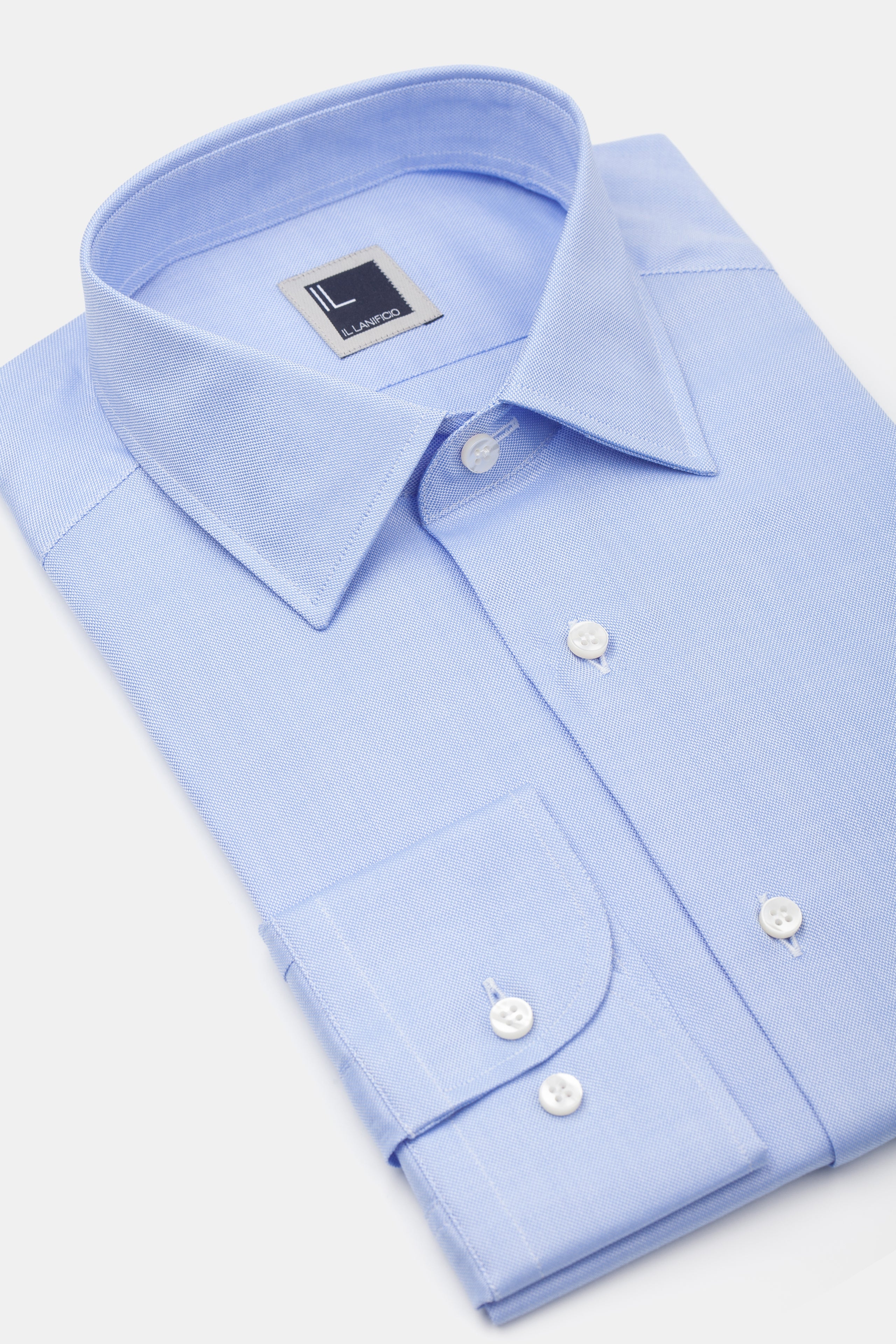 Oxford slim shirt - Light blue