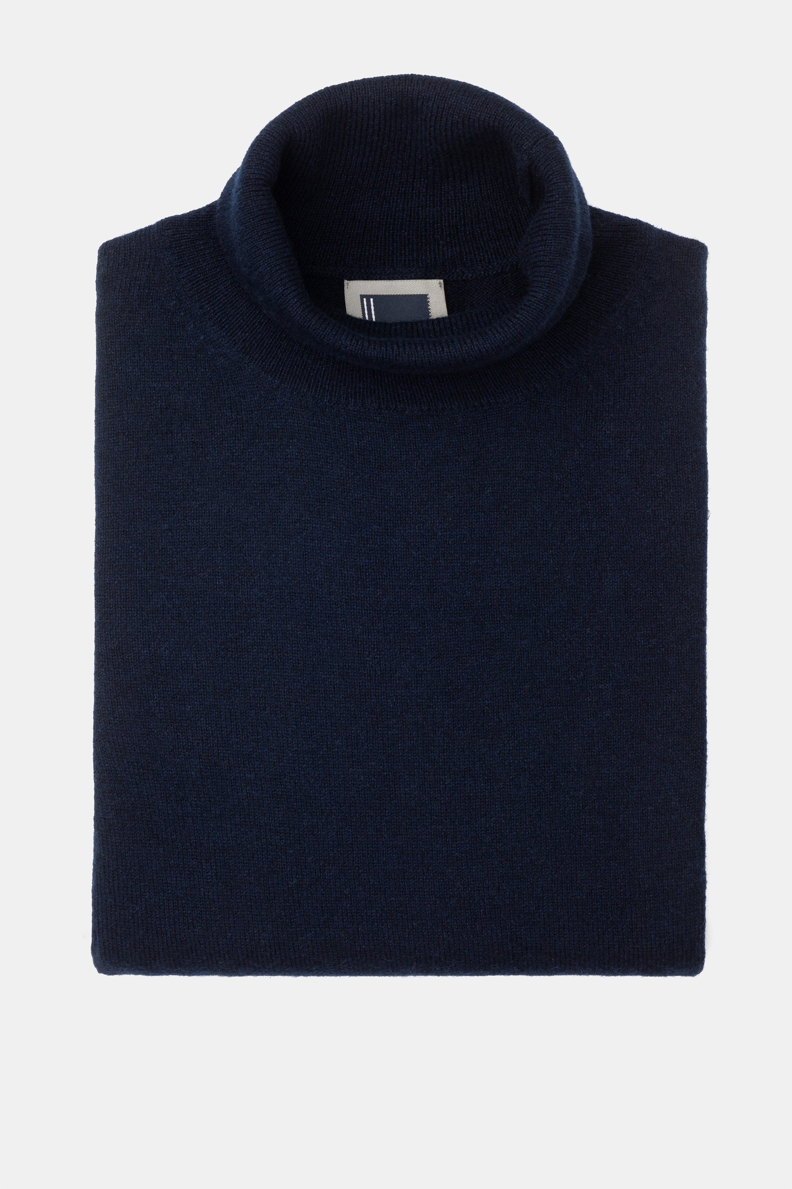 Cashmere turtleneck - BLUE