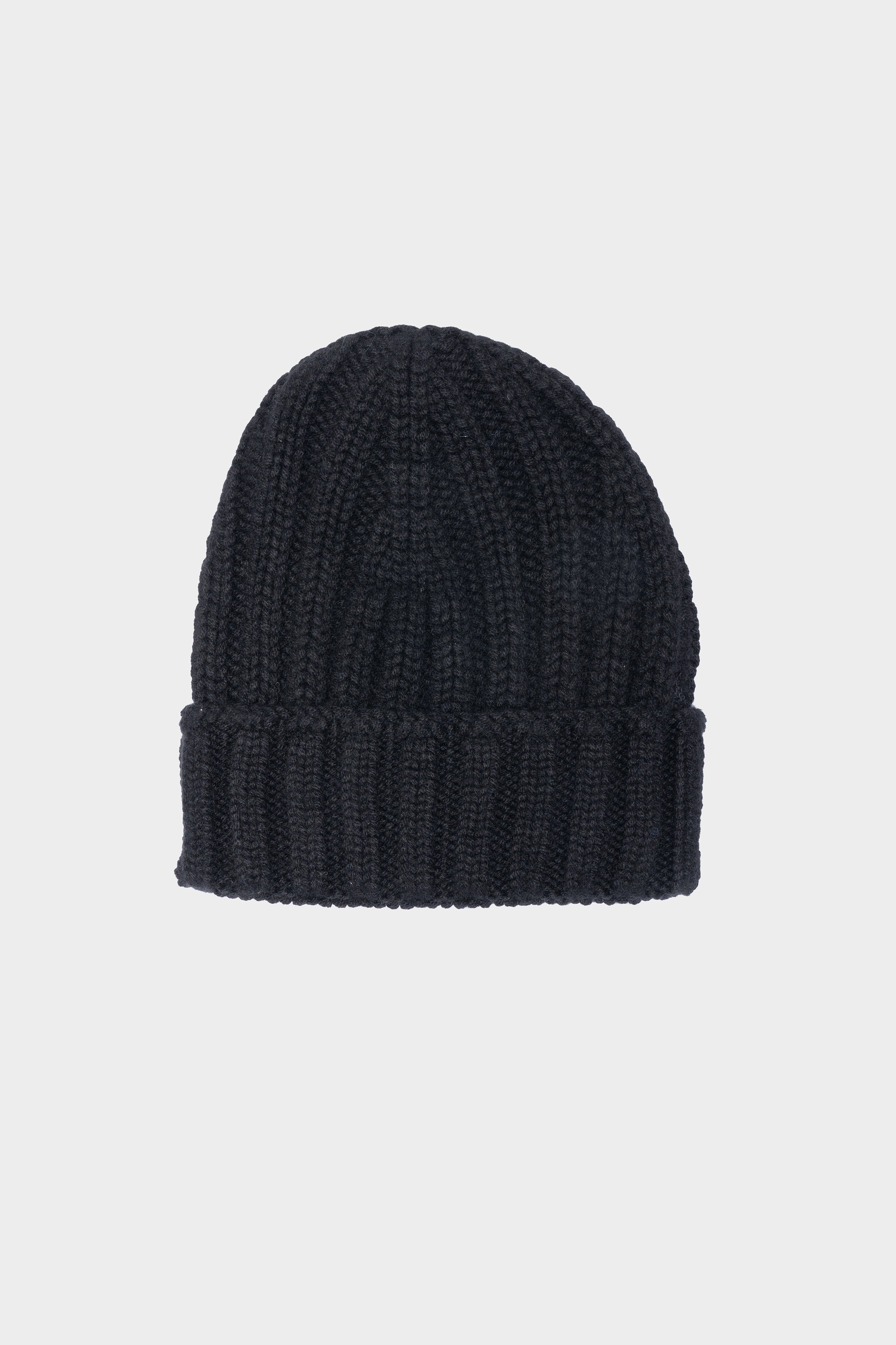 Cashmere beanie - BLACK