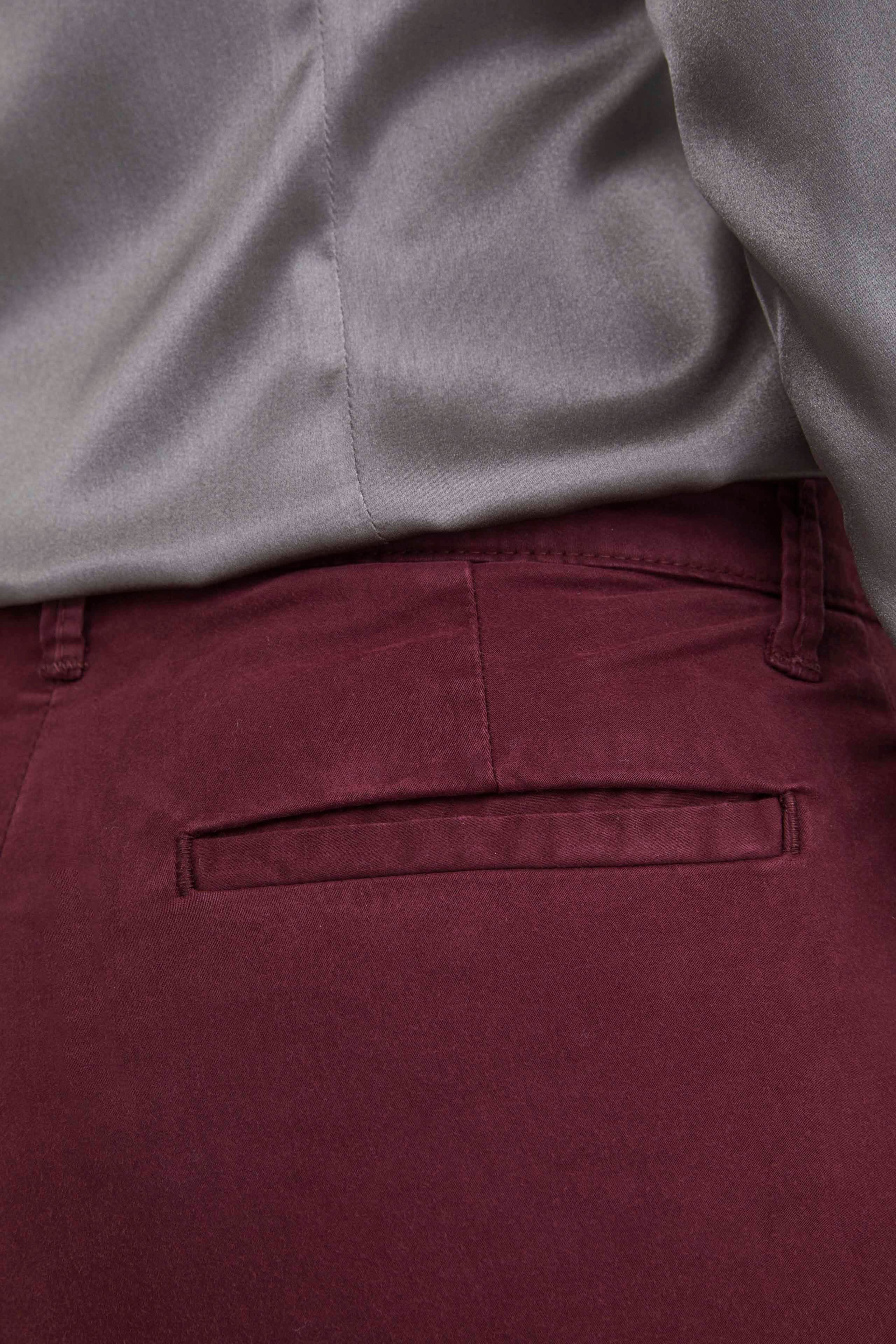 Classic women’s trousers - Burgundy