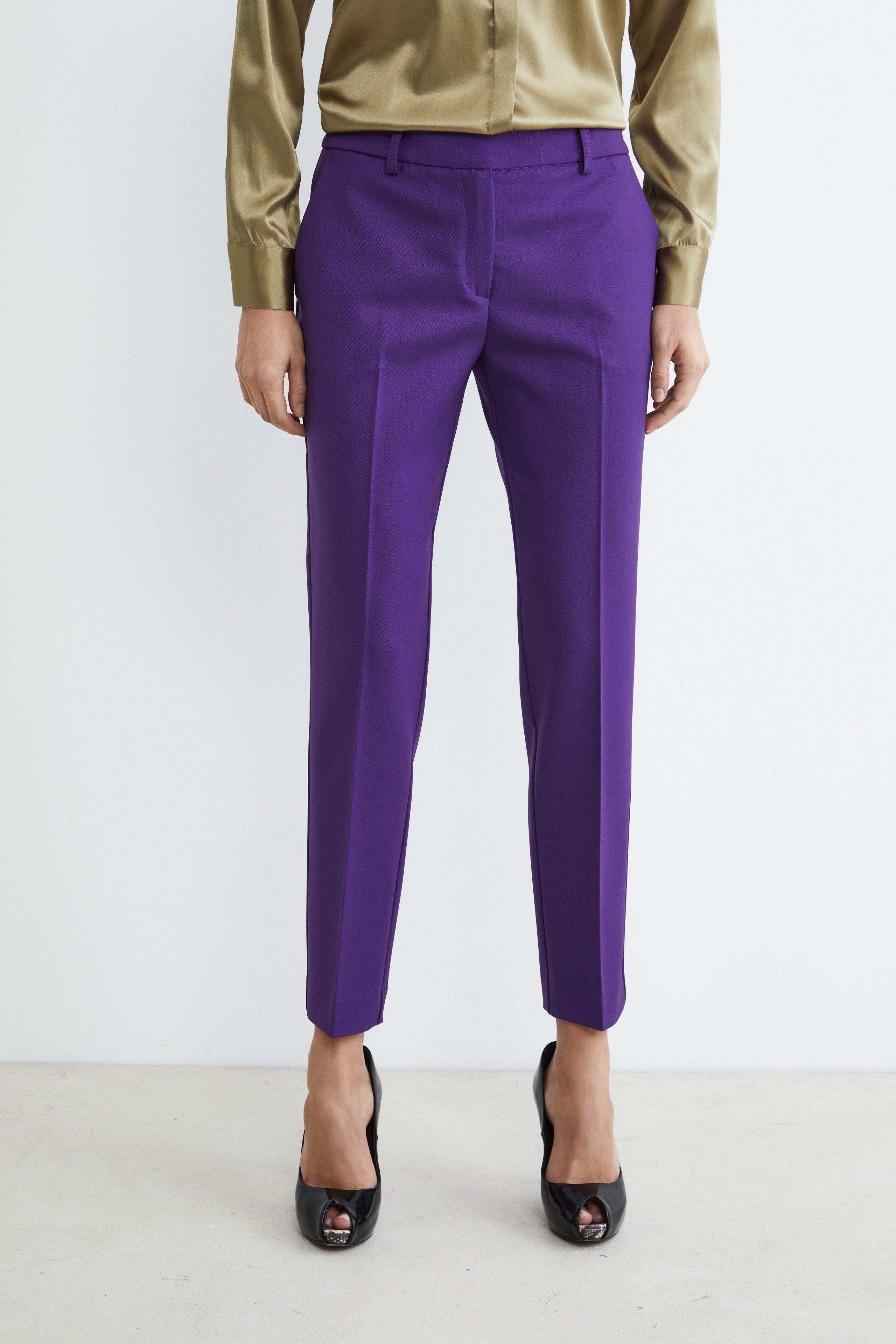 Women’s wool suit - Purple