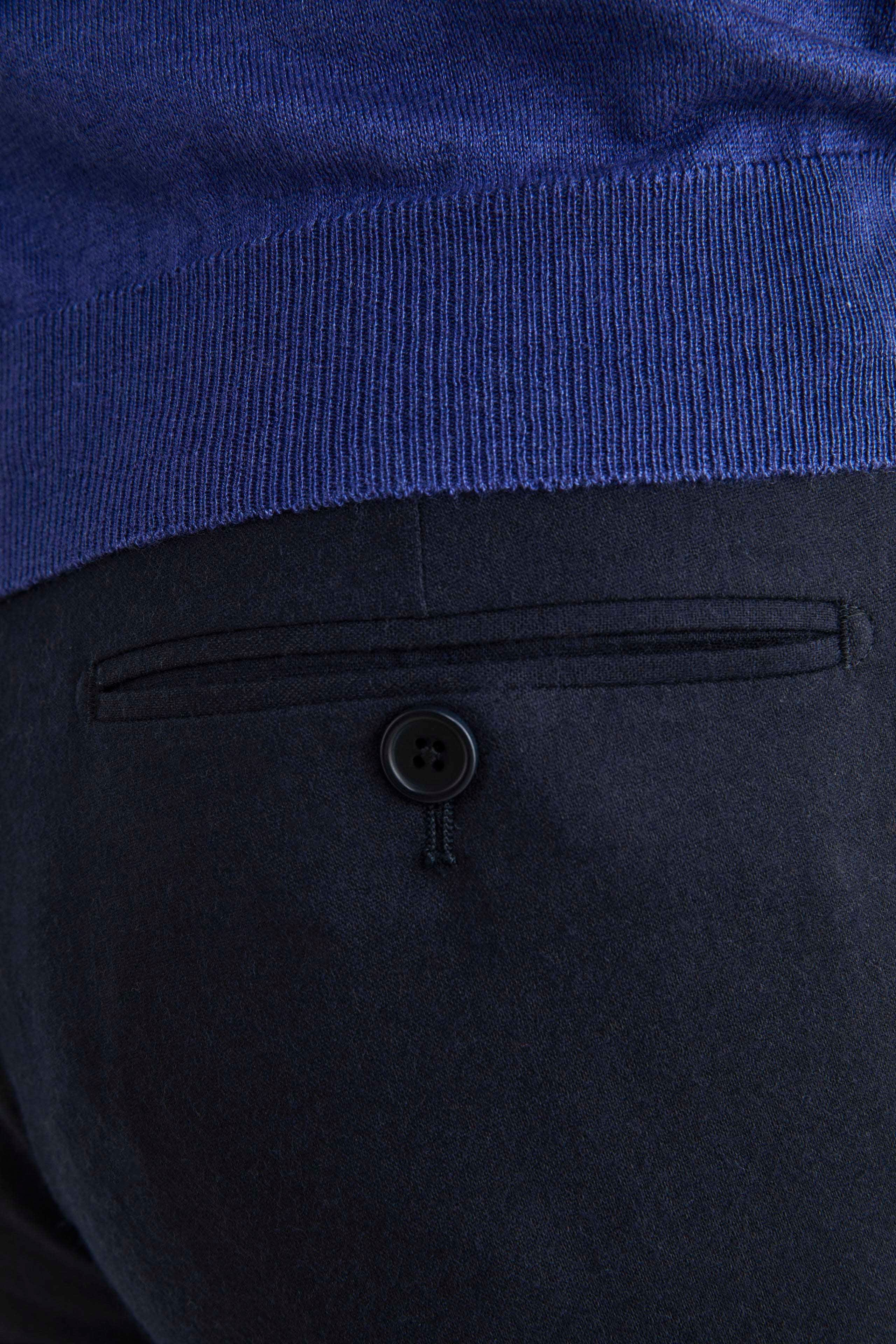 Costume d’hiver slim bleu pour hommes - BLEU