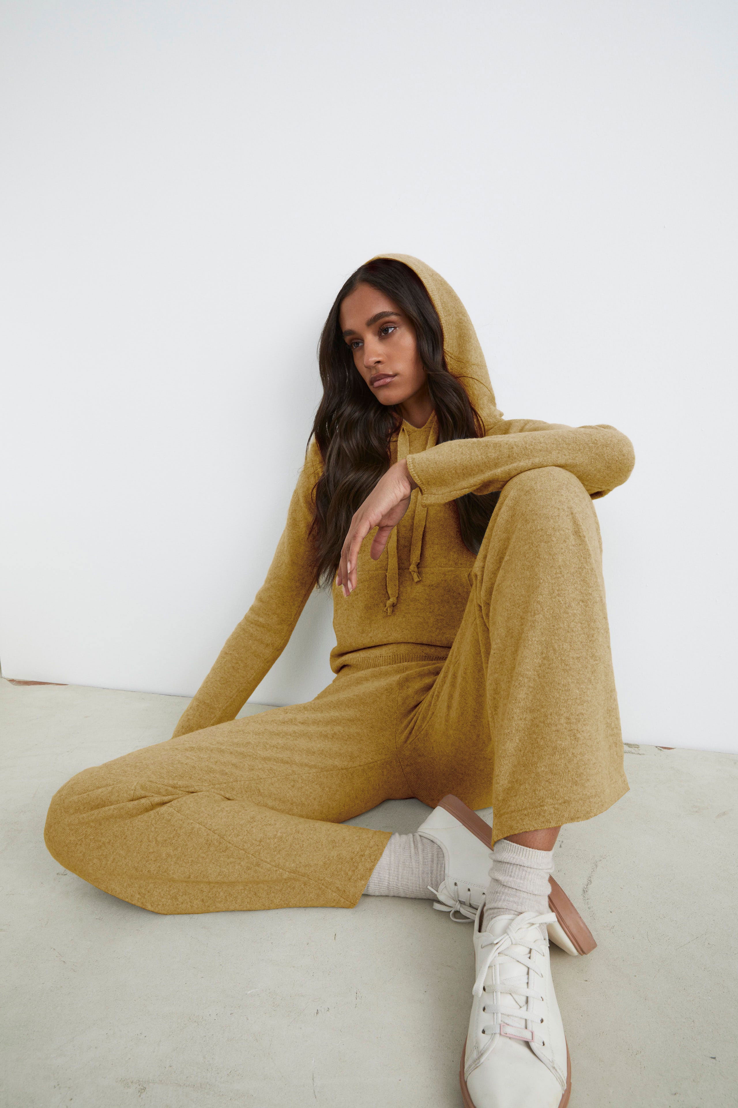 Cashmere jumpsuit - CAMMELLO