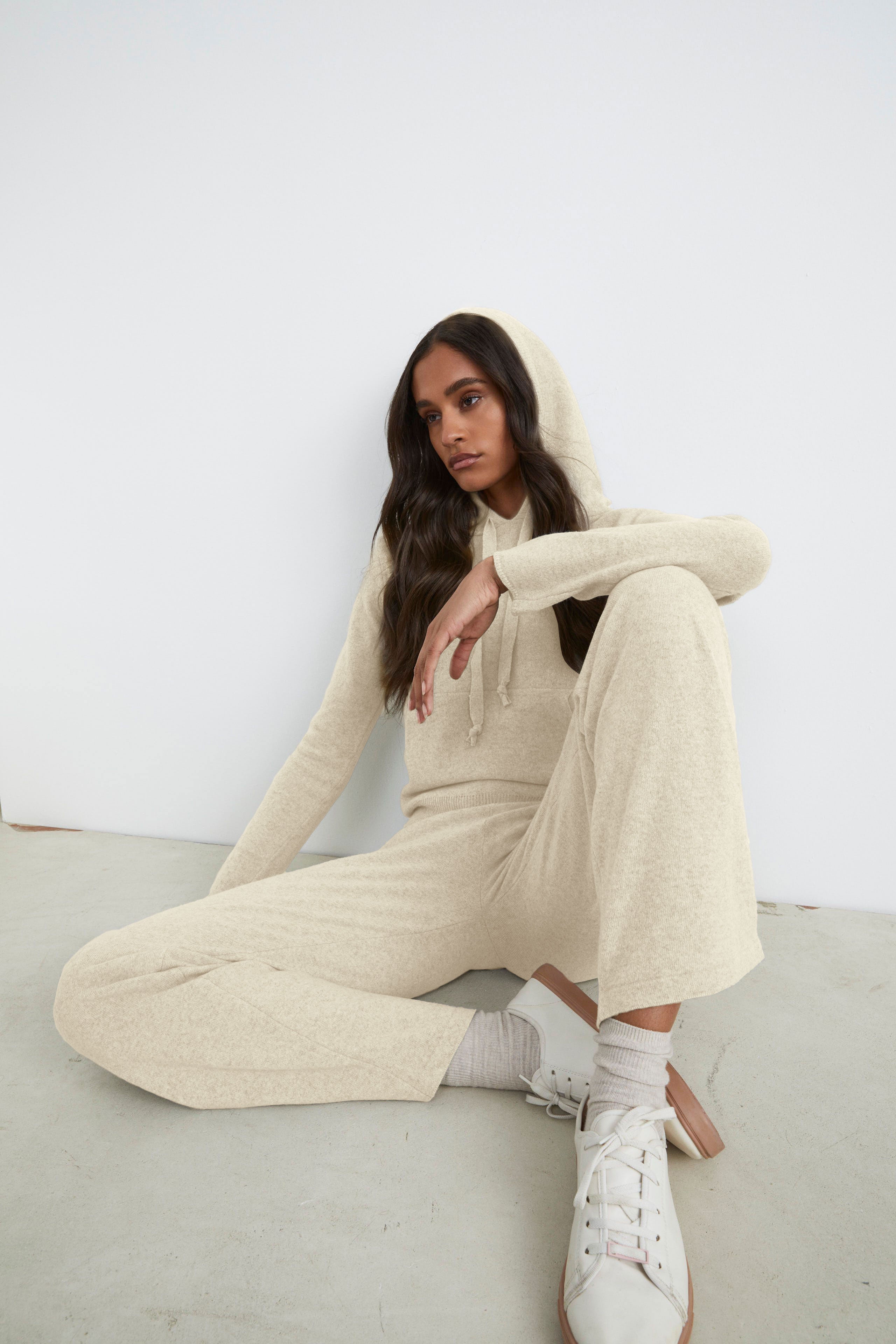 Cashmere jumpsuit - CREAM