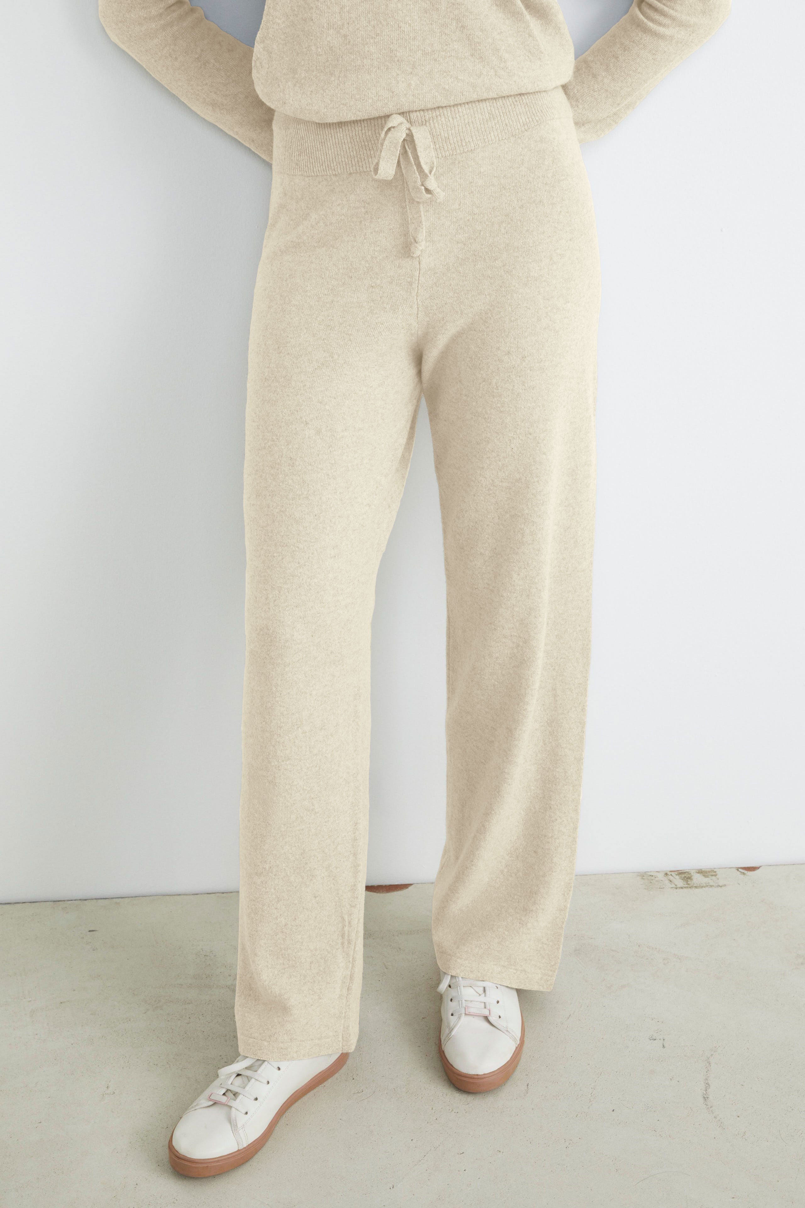 Cashmere jumpsuit - CREAM