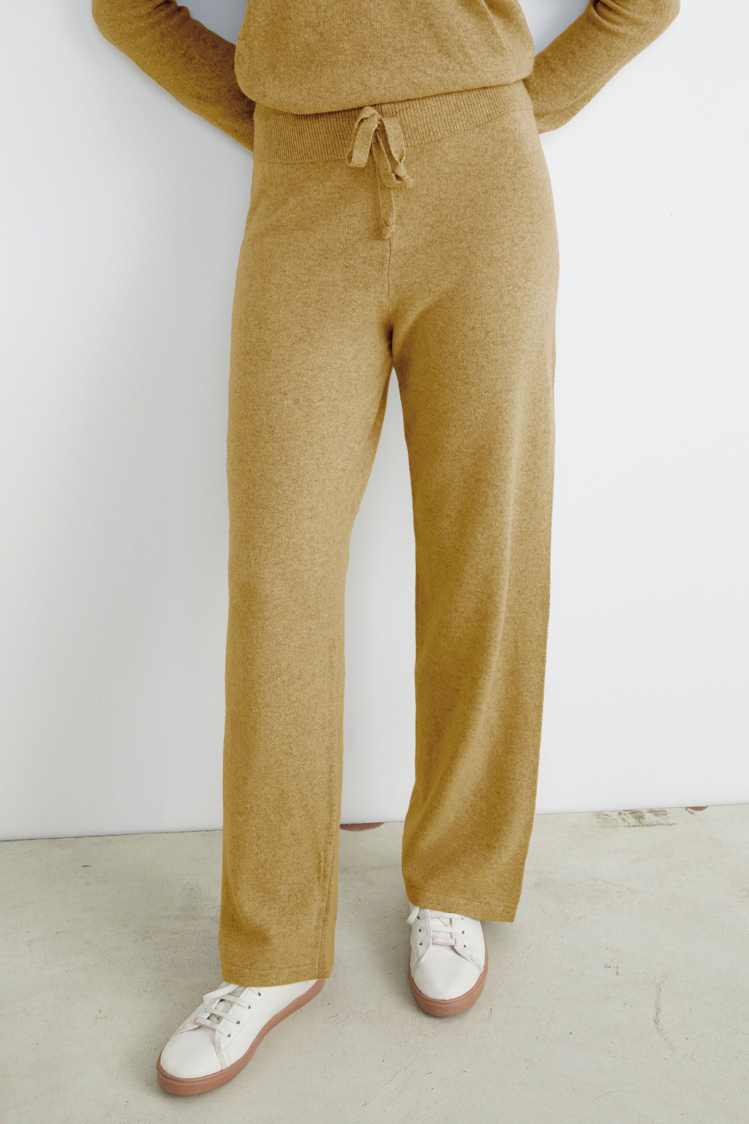 Cashmere jumpsuit - CAMMELLO