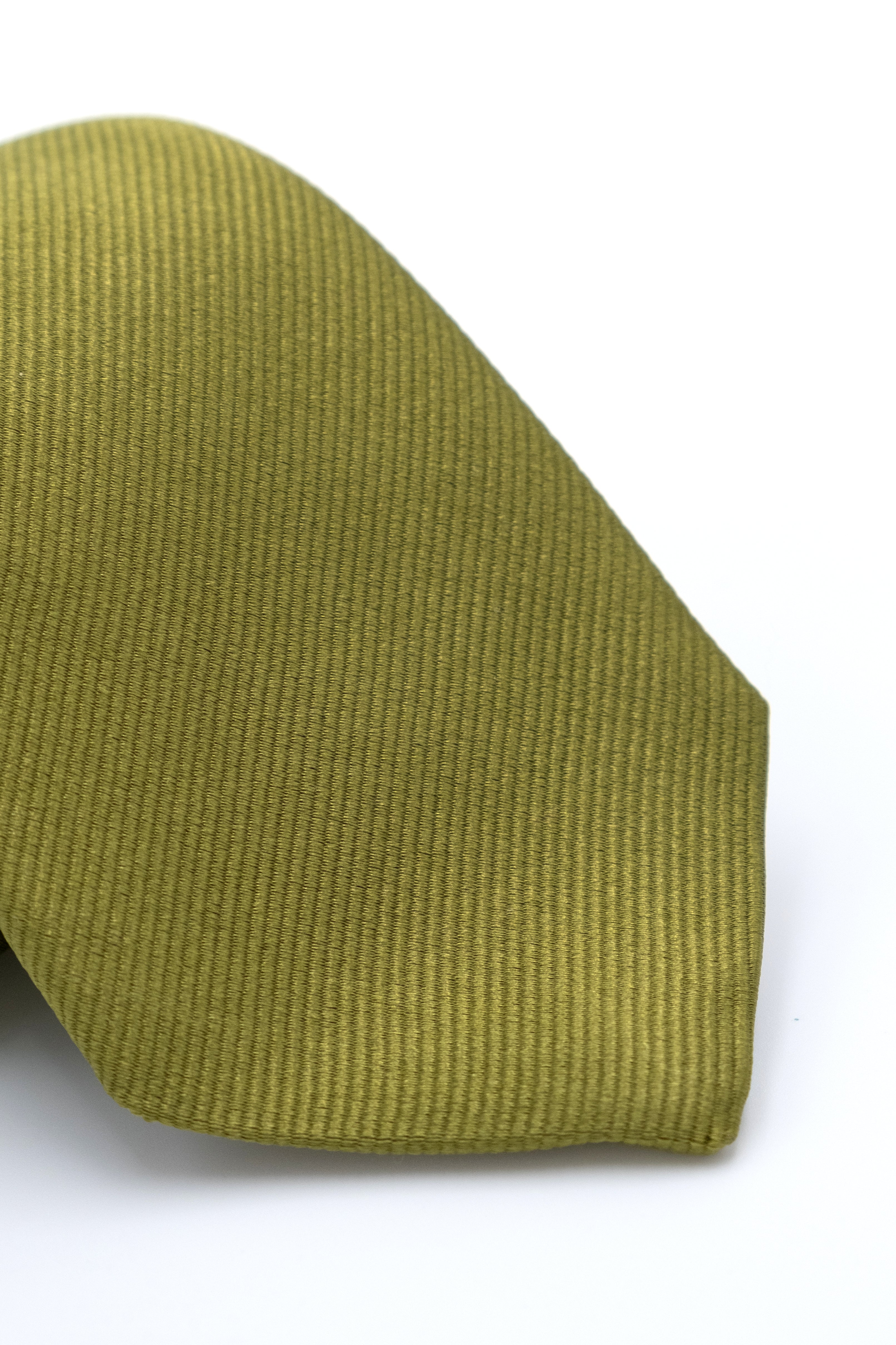 Elegant Silk Tie - GREEN BROWN