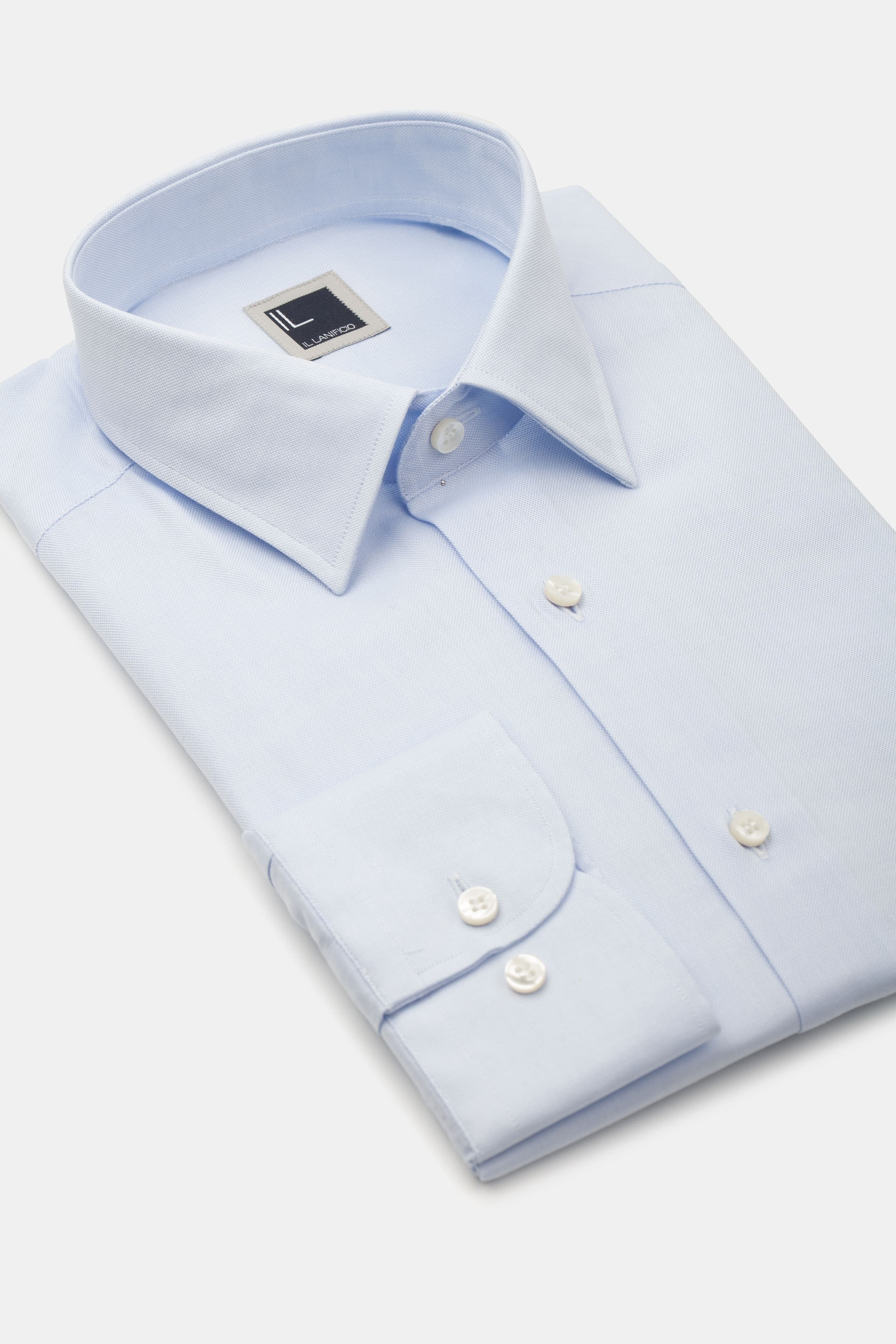 Regular Fit Oxford Hemd - Hellblau